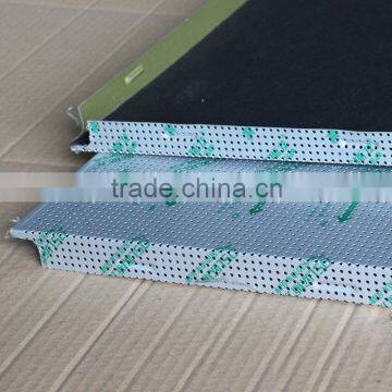 Sound Absorption Grey Powder Coated Aluminum Perforated Acoustic Clip in Ceiling Panel photo-5