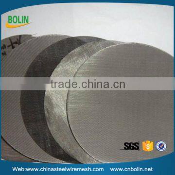 stainless steel filter mesh 1 micron /stainless steel sintered filter disc (in stock)