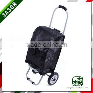 Pooyo Jacquard fabric shopping trolley color bag D5-03