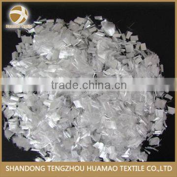 HM high tenacity raw white 100% virgin pp fiber for concrete