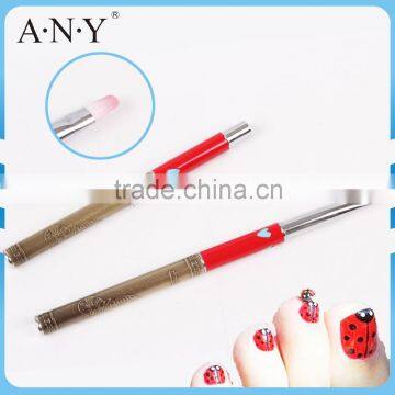 ANY UV Gel Nail Caring Metal Handle Nail Art Brushes in NailBrushes