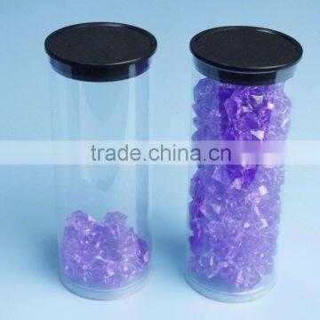 rigid plastic tube