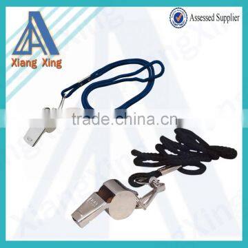 2015 New mysterious metal whistle with lanyard for wholesale