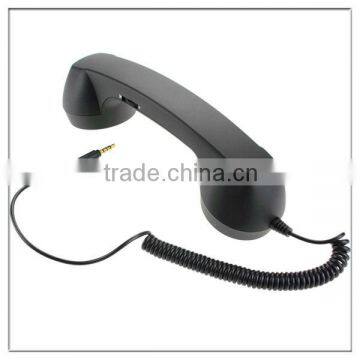 telephone receiver headset