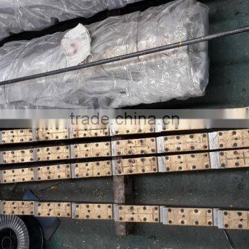 coil processing line alloy steel machining spare parts oblique wedge