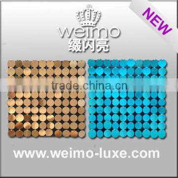 2014 sparkly pvc sequin panel for indian decoration wholesalers