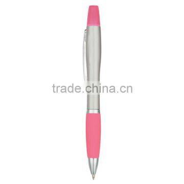Twin Write Highlighter-Silver Pink