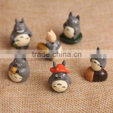 hot selling resin craft cute Totoro resin christmas items kawaii gift