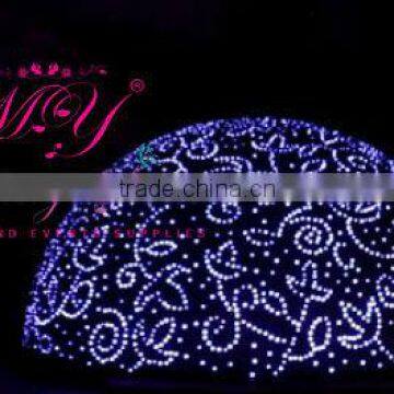 wedding stage sofa with led light 2015