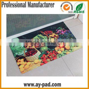 AY Custom Printed Rubber Flooring Mat, Kitchen Rug,Kitchen Flocked Mat