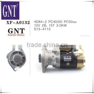 excavator PC40 PC50 4D84-2 starter motor