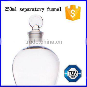 Glass separatory funnel with cheap price