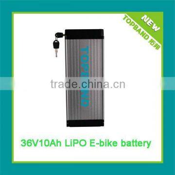 2013 lithium polymer battery for E-bike 36V 10Ah