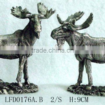 2013 Personality Retro Texture Metal Moose