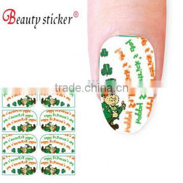 nail art green flower sticke nail art flower sticker