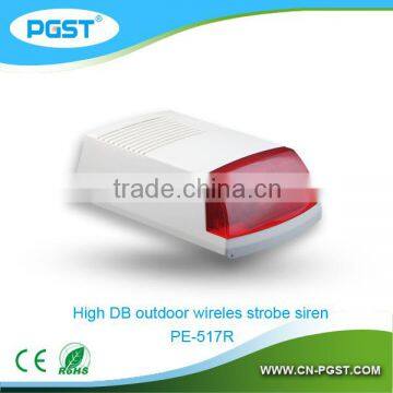 good price Wireless strobe outdoor siren PE-517R, CE&ROHS