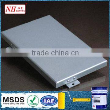 Durable Fluorocarbon baked wall coating