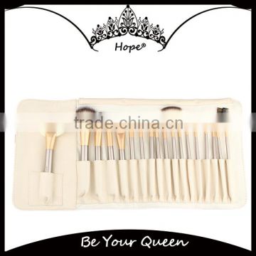 18pcs Synthetic Hair Professional Face Cosmetic brushes