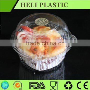 Clear transparent blister plastic cake box on sale