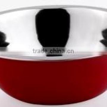 Stainless Steel Colored Deep Mixing Bowl