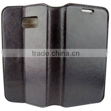 PU Leather Case for Samsung Galaxy s6 Edge,fold Leather Case for Samsung,card Holder Csae for Samsung Galaxy