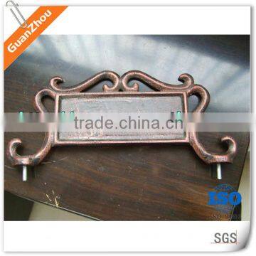 OEM aluminum alloy beautiful doorplates