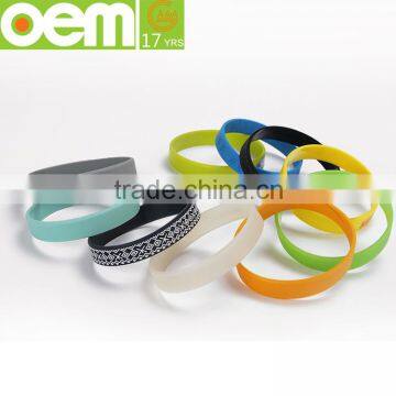 oem design bulk cheap silicone wristband