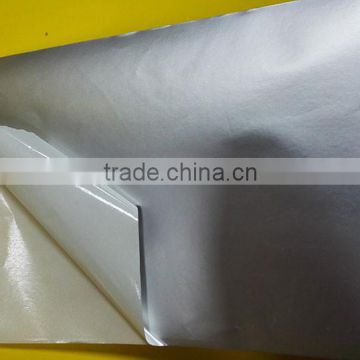 Aluminum self adhesive foil with sheet size