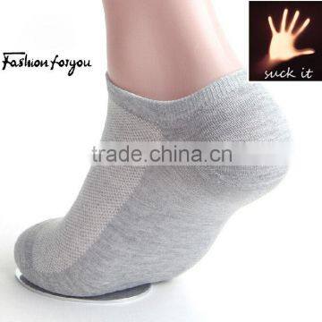 Men's solid color modal cotton socks wild ultra-thin breathable socks for men