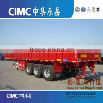 CIMC BPW Axle Dropside Flatbed Semi Trailer Tractor By Beiben Head Sales Africa photo-2