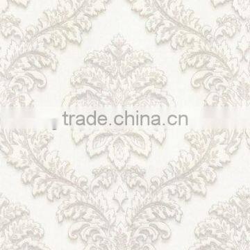 Classical Design Wallpaper With Floral Pattern photo-5