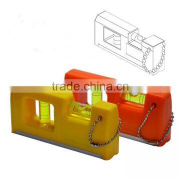 two bubble pocket plastic box spirit level