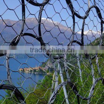 Rockfal protection netting / Double twisted hexagonal wire mesh