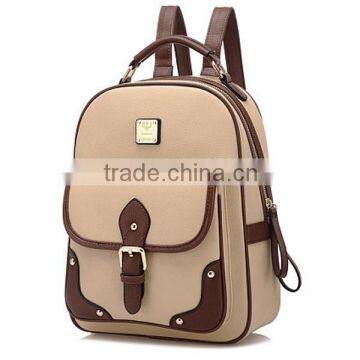 china wholesale pu woman backpack 2014