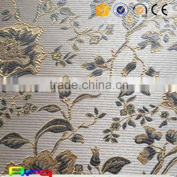 jacquard floral design 100% polyester cheap price good quality 110" size countryside style fabric wholesale