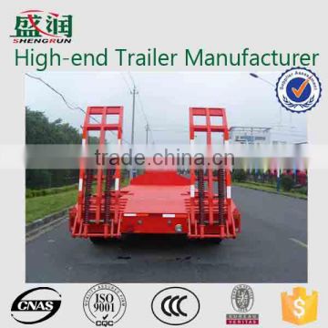 2015 new low bed tri-axle cargo trailer in Africa at low price