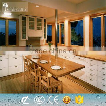 champagne color aluminum casement window for sale