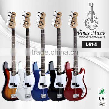 L-B1-4 4strings 20 frets platane wood electric bass guitar