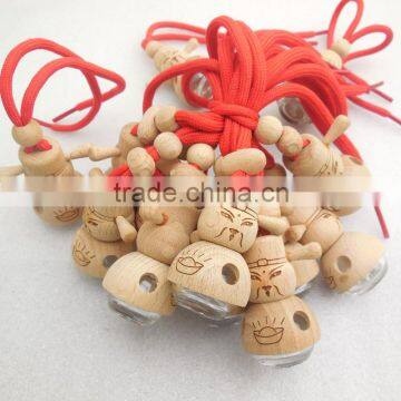 Traditional Chinese Snow Man Hanging Designer Car Room Air Freshener