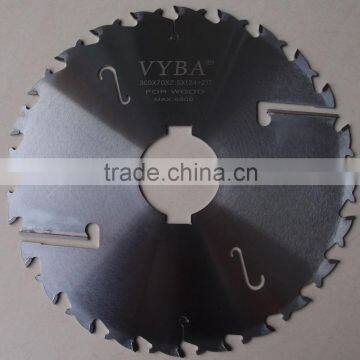 300*70*2.5*(24+2)T Anti kick-back teeth style TCT saw blade
