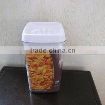 PS Food Grade Plastic storage Canister