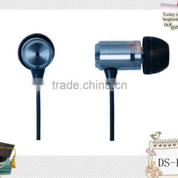 2016 cool boy fashion inner metal earphone with CE/ROHS