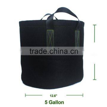 Gardening Greenhosues Grow Bags 5 Gallons, Ipomelo Tomato Vegetables Flowers Herbs Fruits Plants Grow Bags Planter Container photo-2