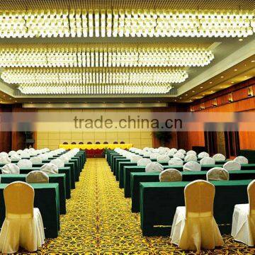 100%nylon fiber printed hotel large conference meeting room carpet