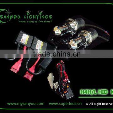 High quality&Low price H4 H/L hid xenon bulb,H4 H/L hid xenon kit,Super bright!!!