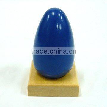 Ovoid with Stand Montessori toy of Montessori material