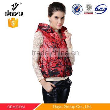 Custom design waistcoat china manufacturer factory price vest women waistcoats