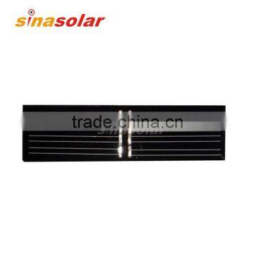 4V 50mA Monocrystalline Mini Epoxy Resin Solar Panel For Electronic DIY 83x24mm 0.2W