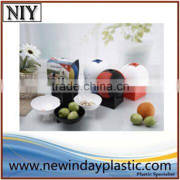 unique foot ball shape foldable candy container snack dish