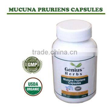 Natural Mucuna pruriens capsules 500mg